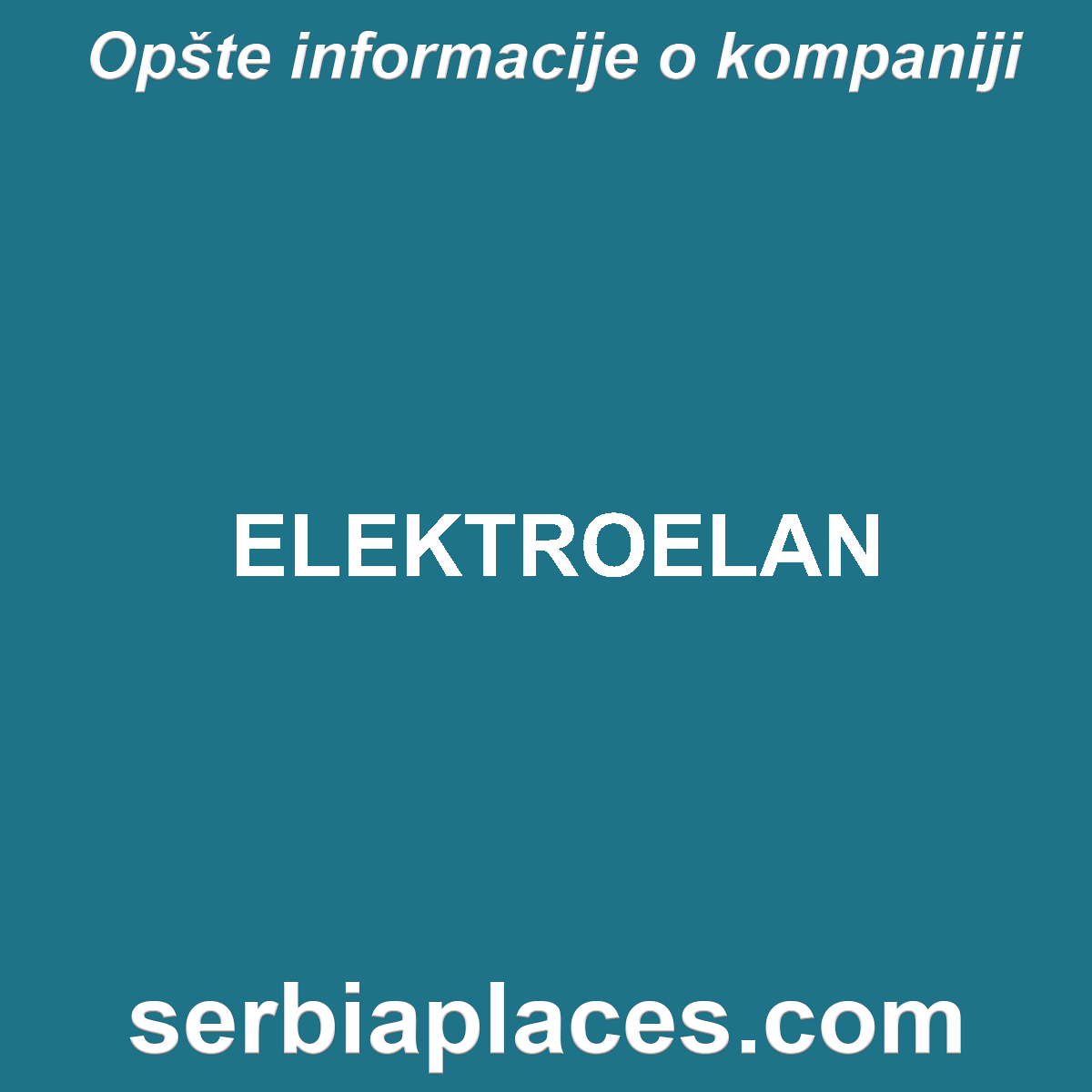 ELEKTROELAN