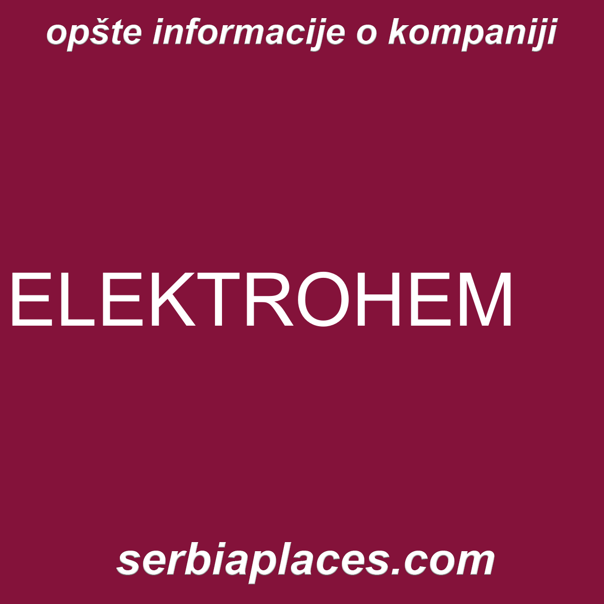 ELEKTROHEM