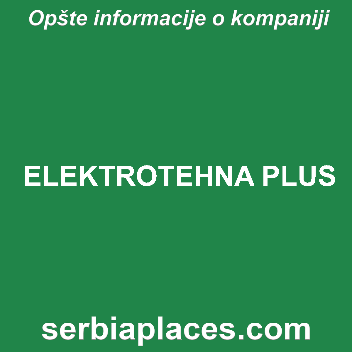 ELEKTROTEHNA PLUS