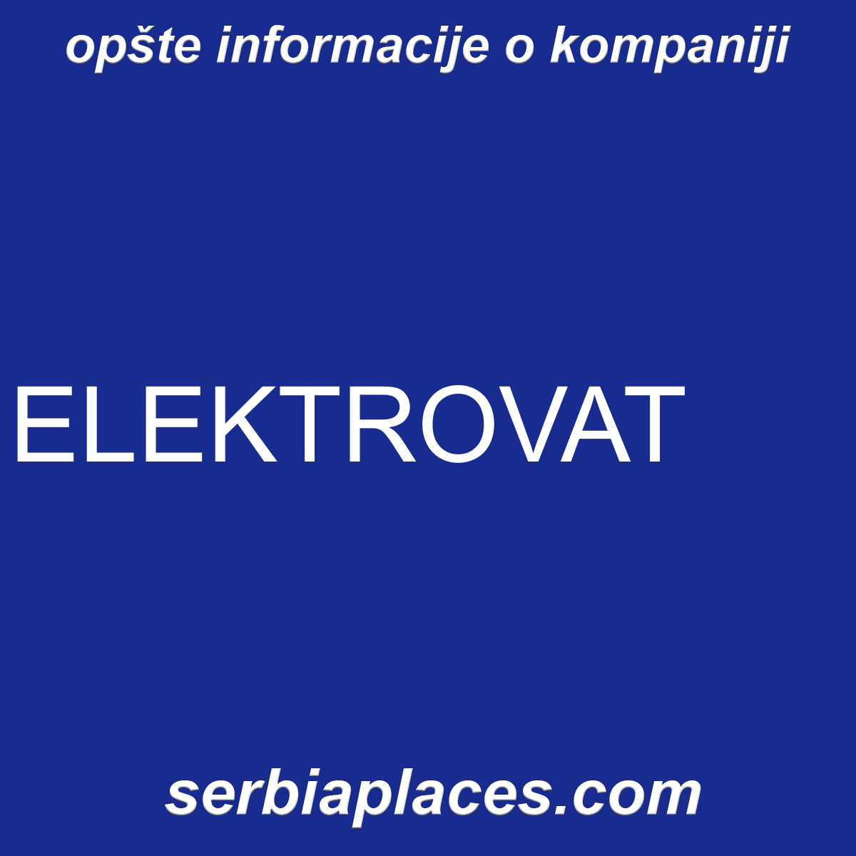 ELEKTROVAT