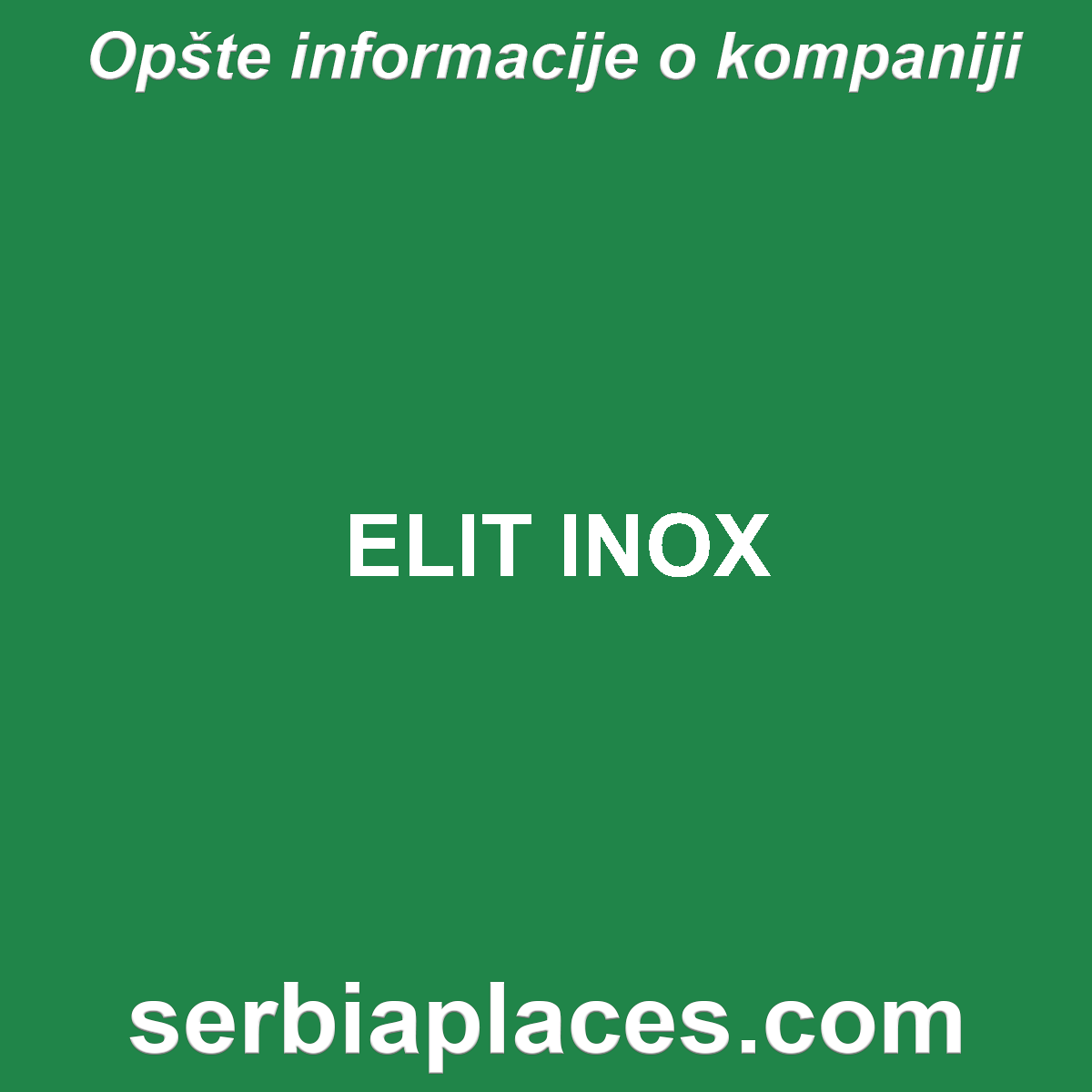 ELIT INOX