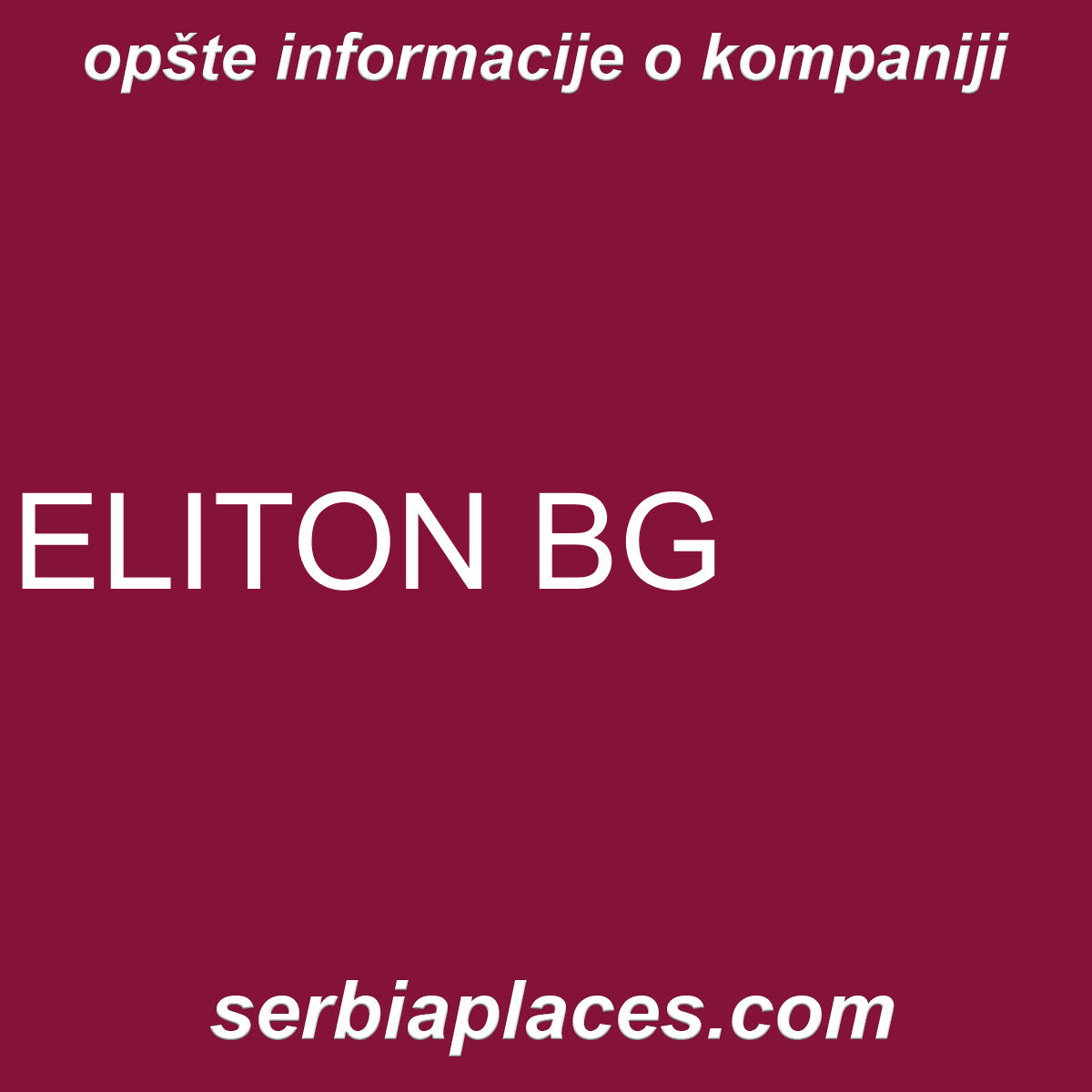 ELITON BG