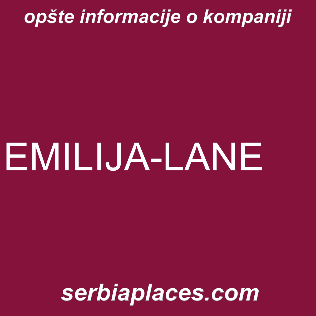 EMILIJA-LANE