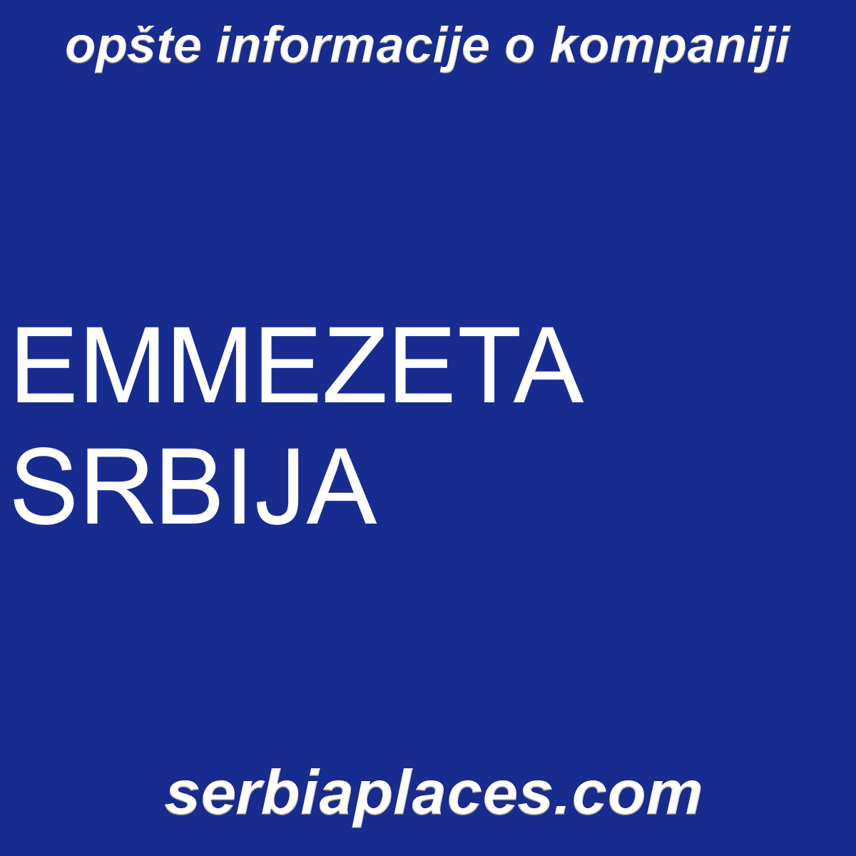 EMMEZETA SRBIJA