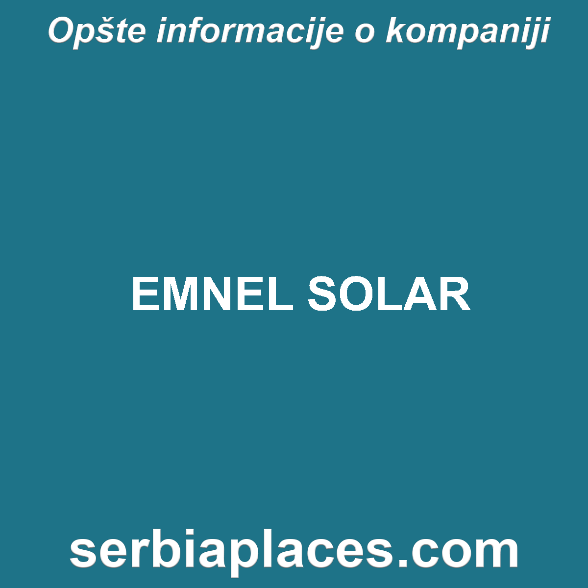 EMNEL SOLAR
