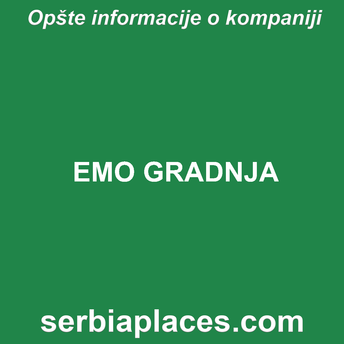 EMO GRADNJA