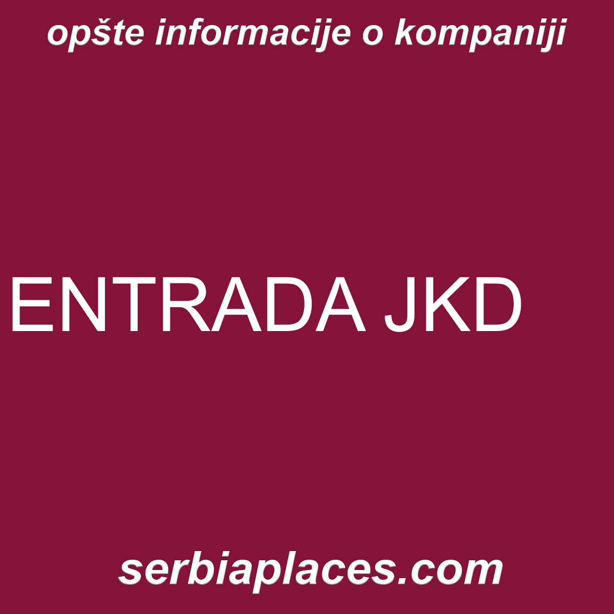 ENTRADA JKD