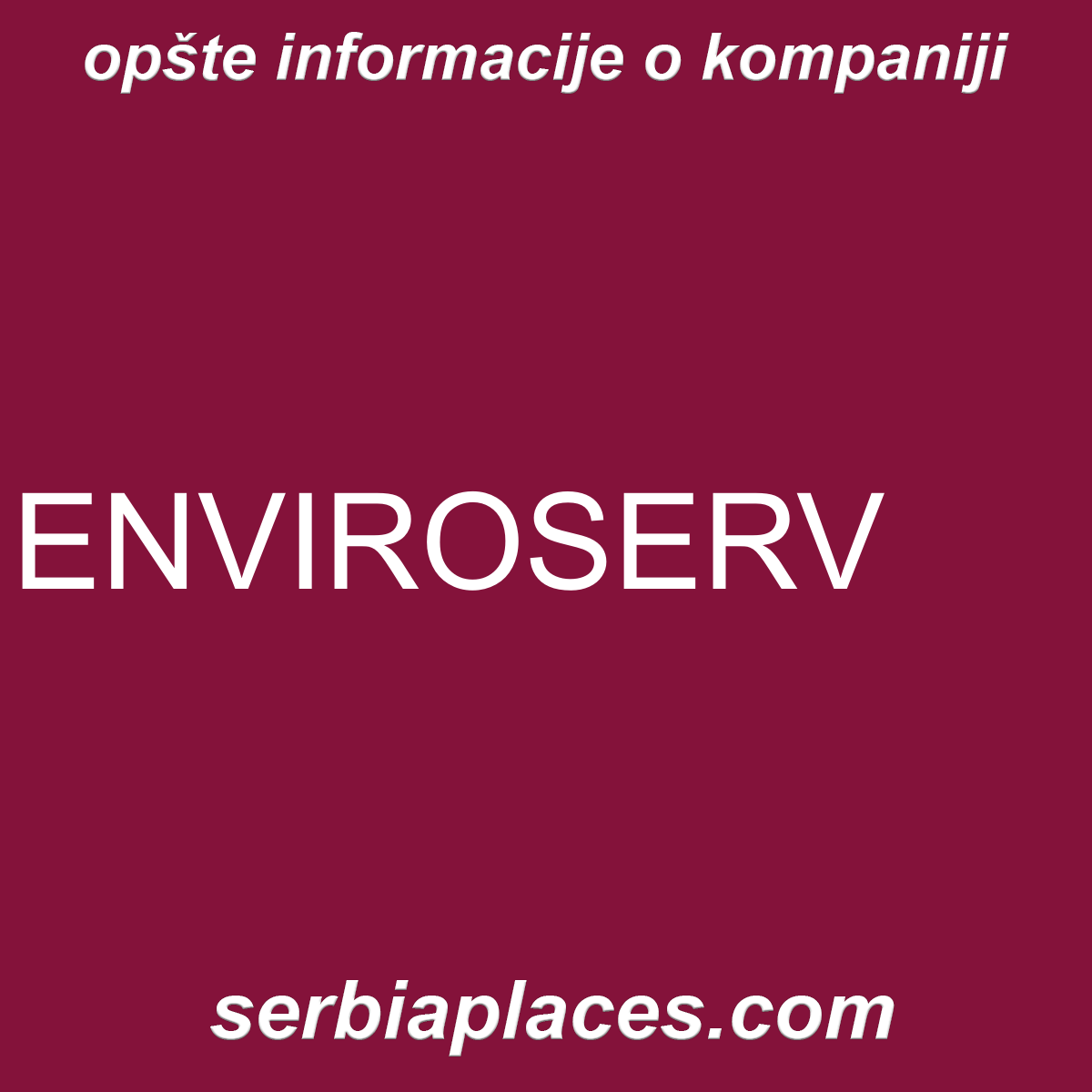 ENVIROSERV
