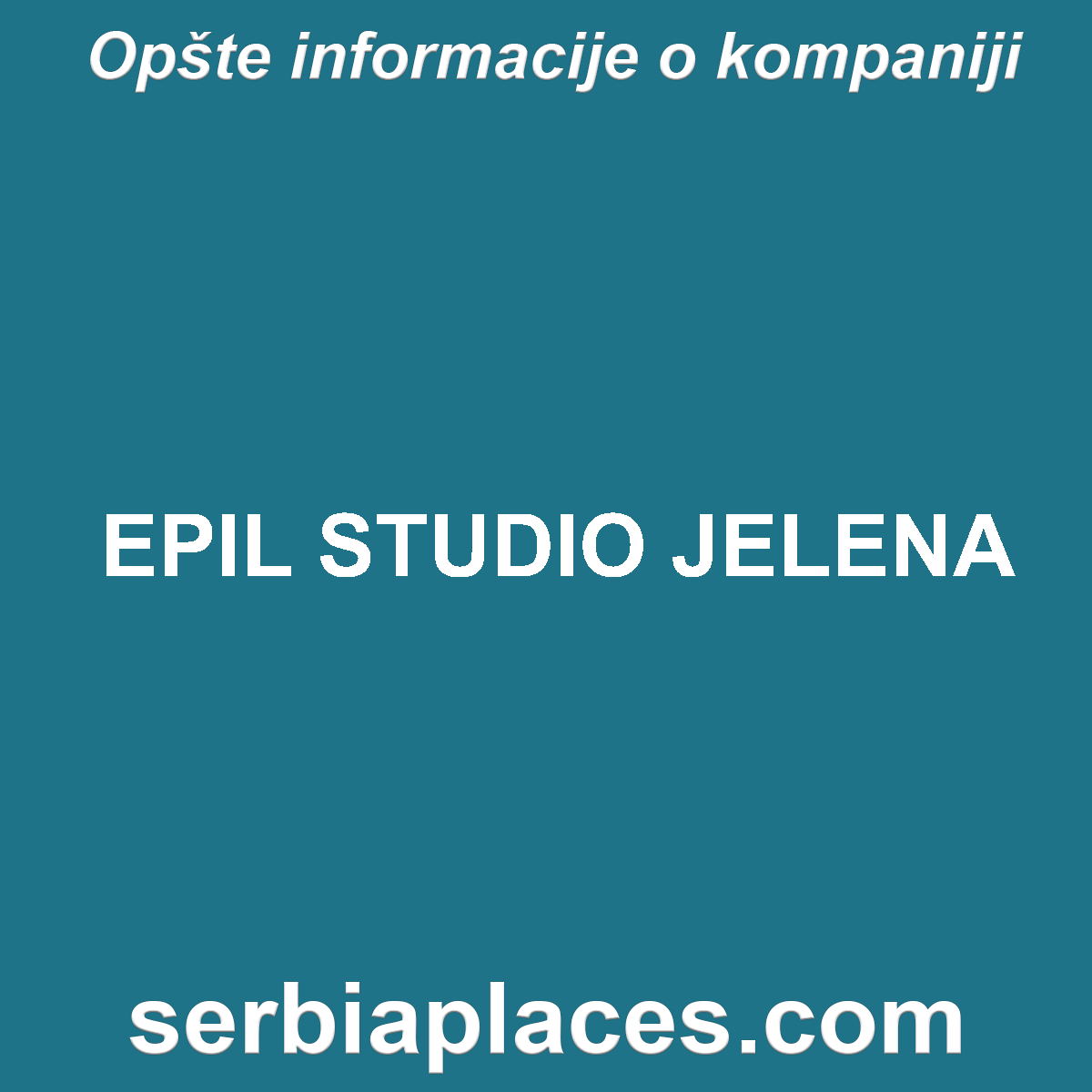 EPIL STUDIO JELENA