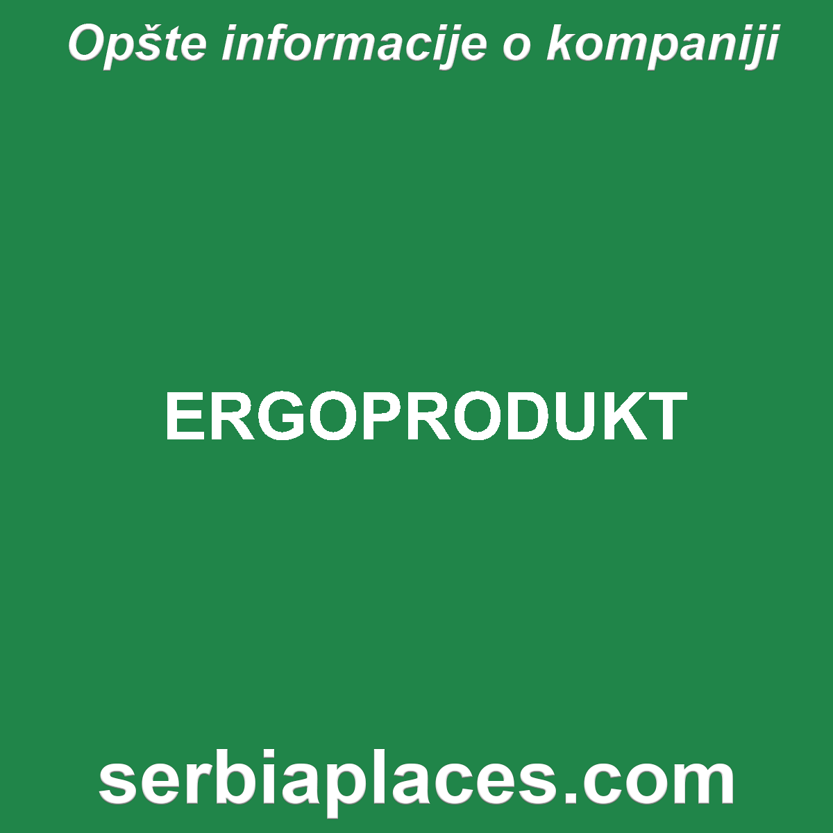 ERGOPRODUKT