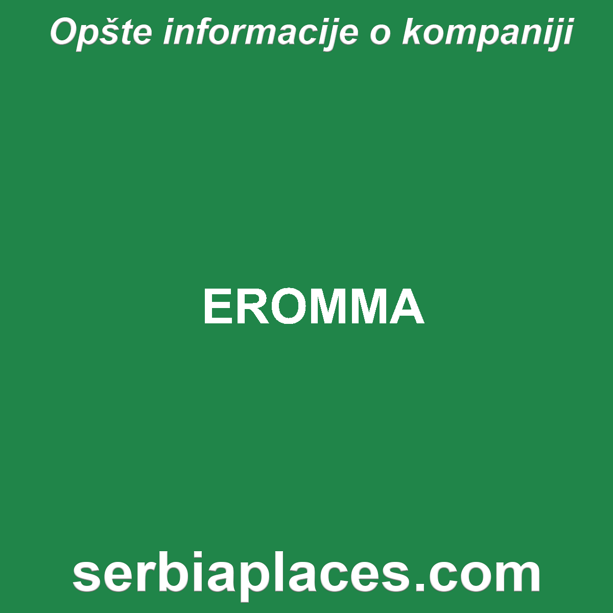 EROMMA