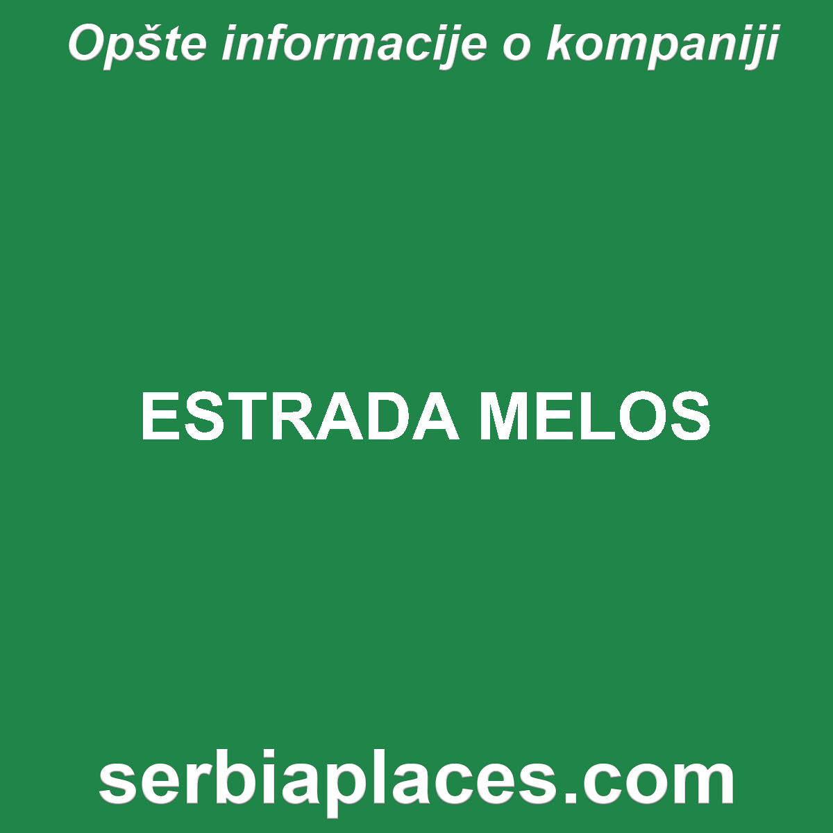ESTRADA MELOS