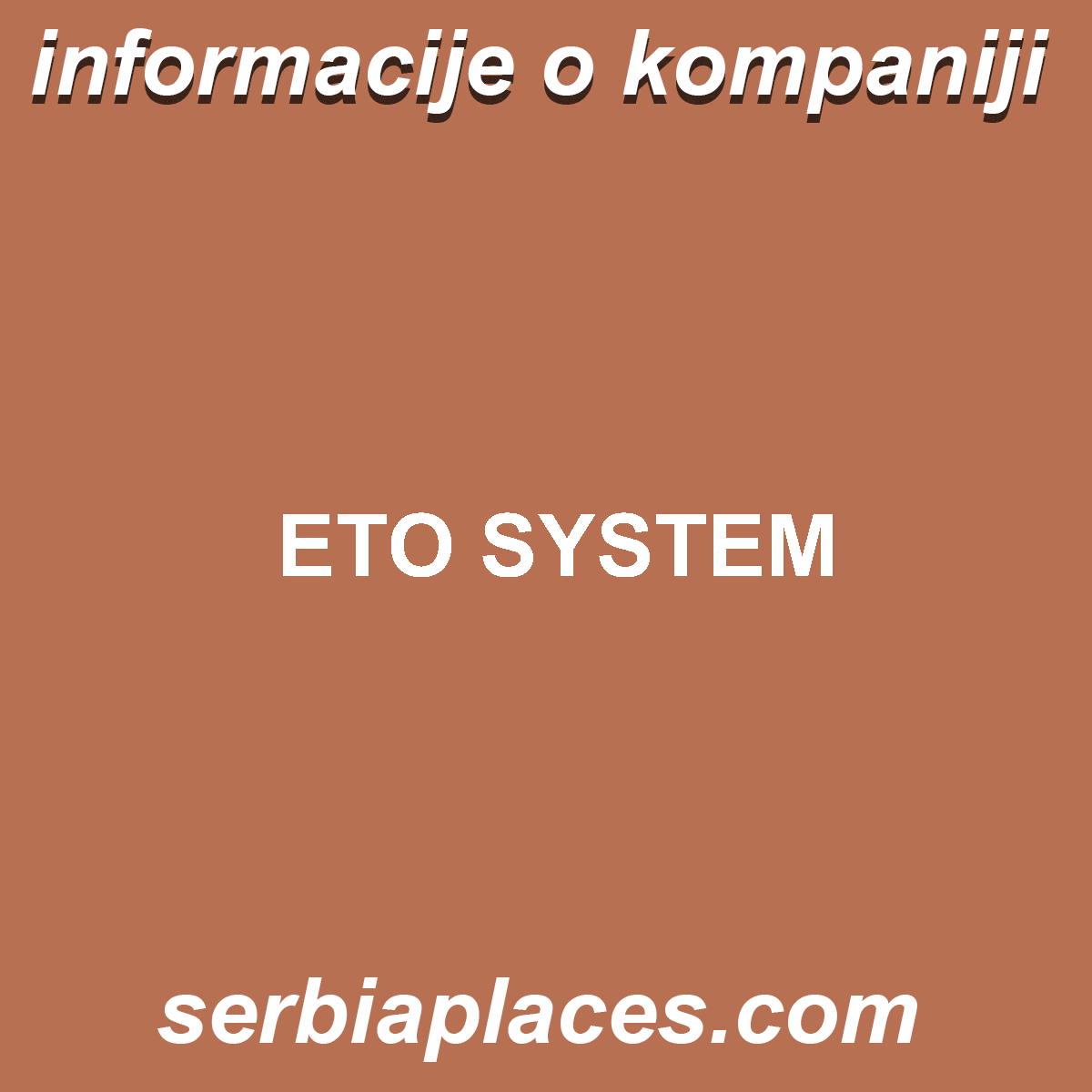ETO SYSTEM