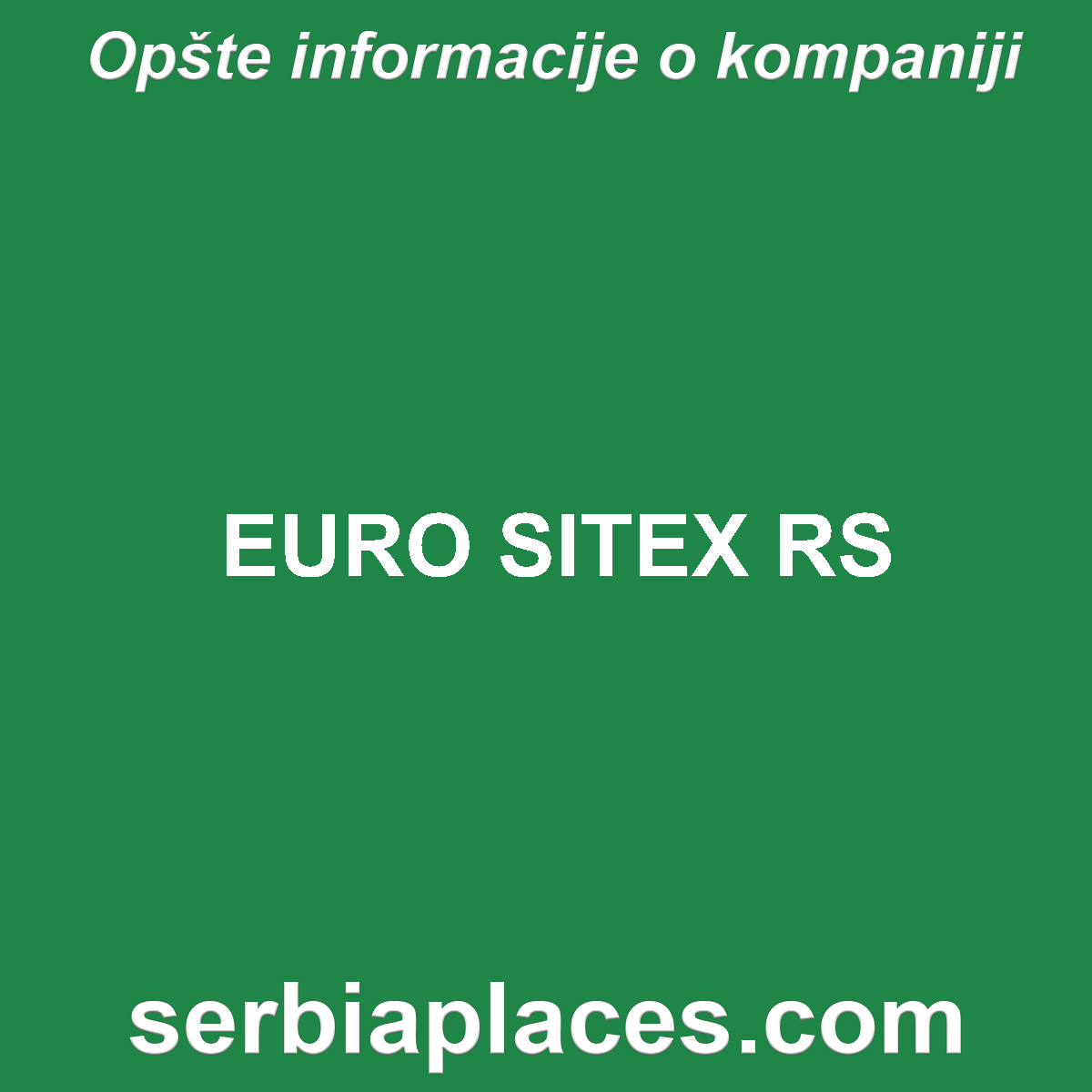 EURO SITEX RS