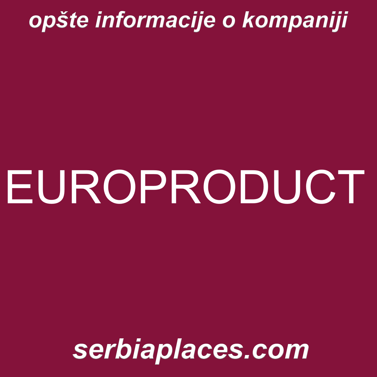 EUROPRODUCT