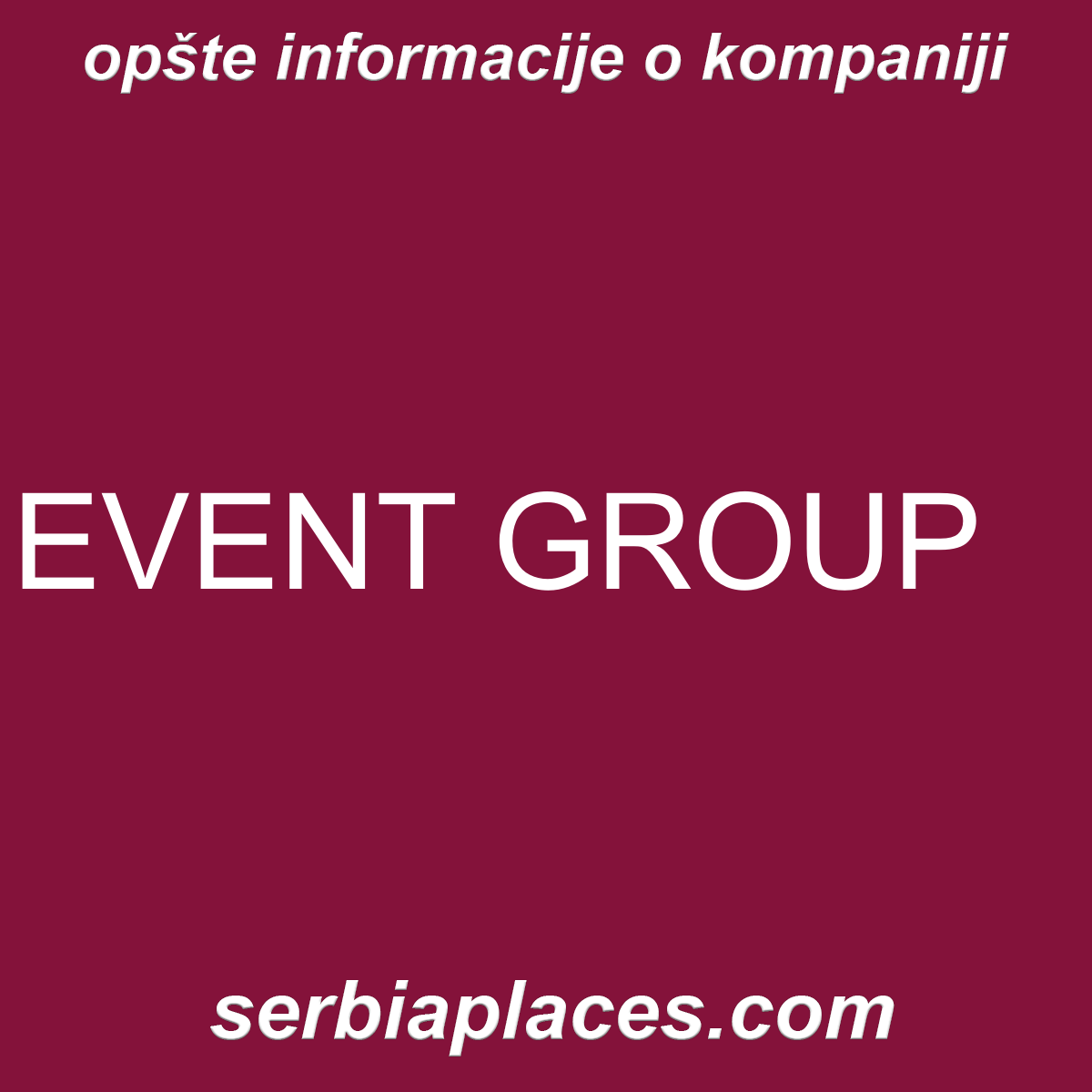 EVENT GROUP