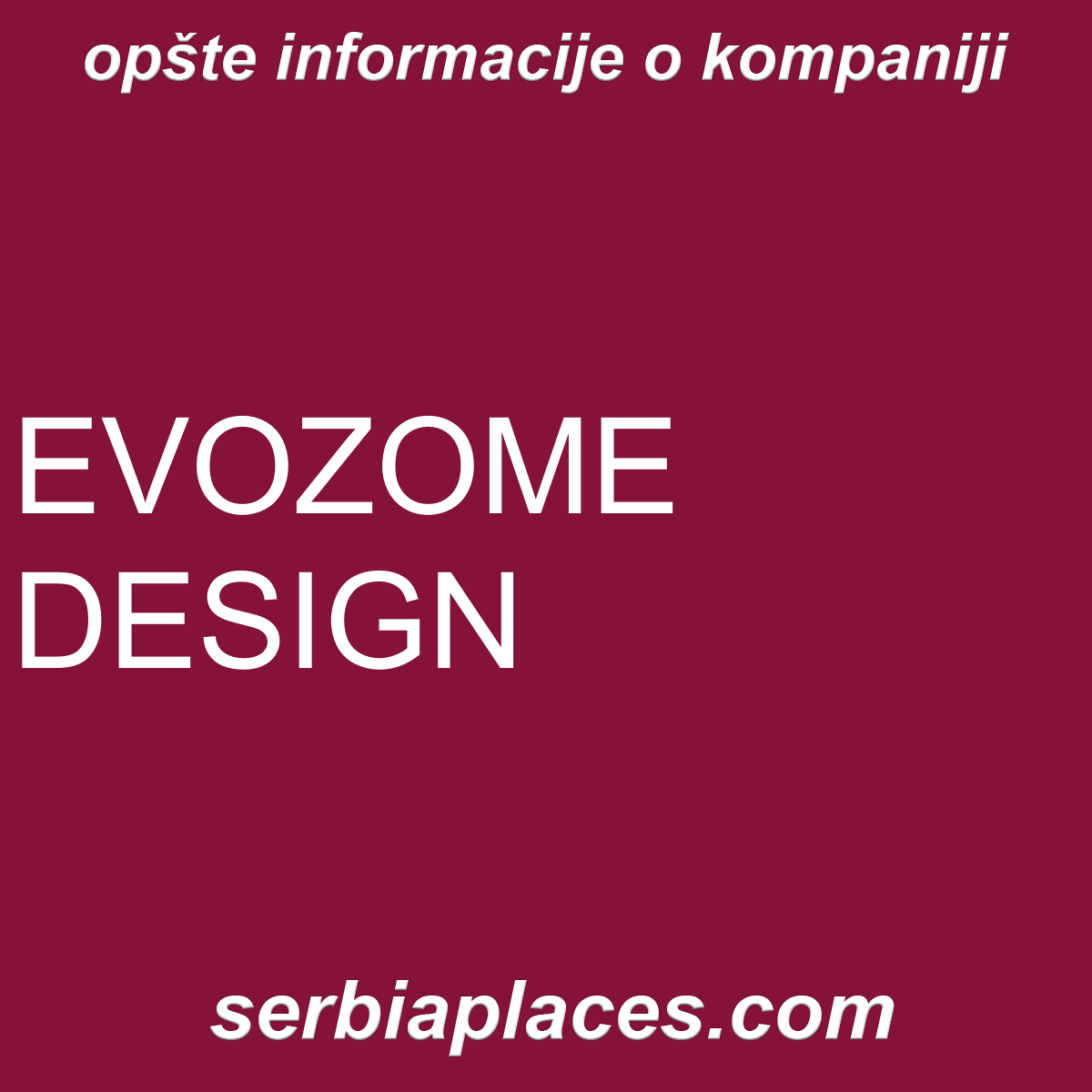 EVOZOME DESIGN