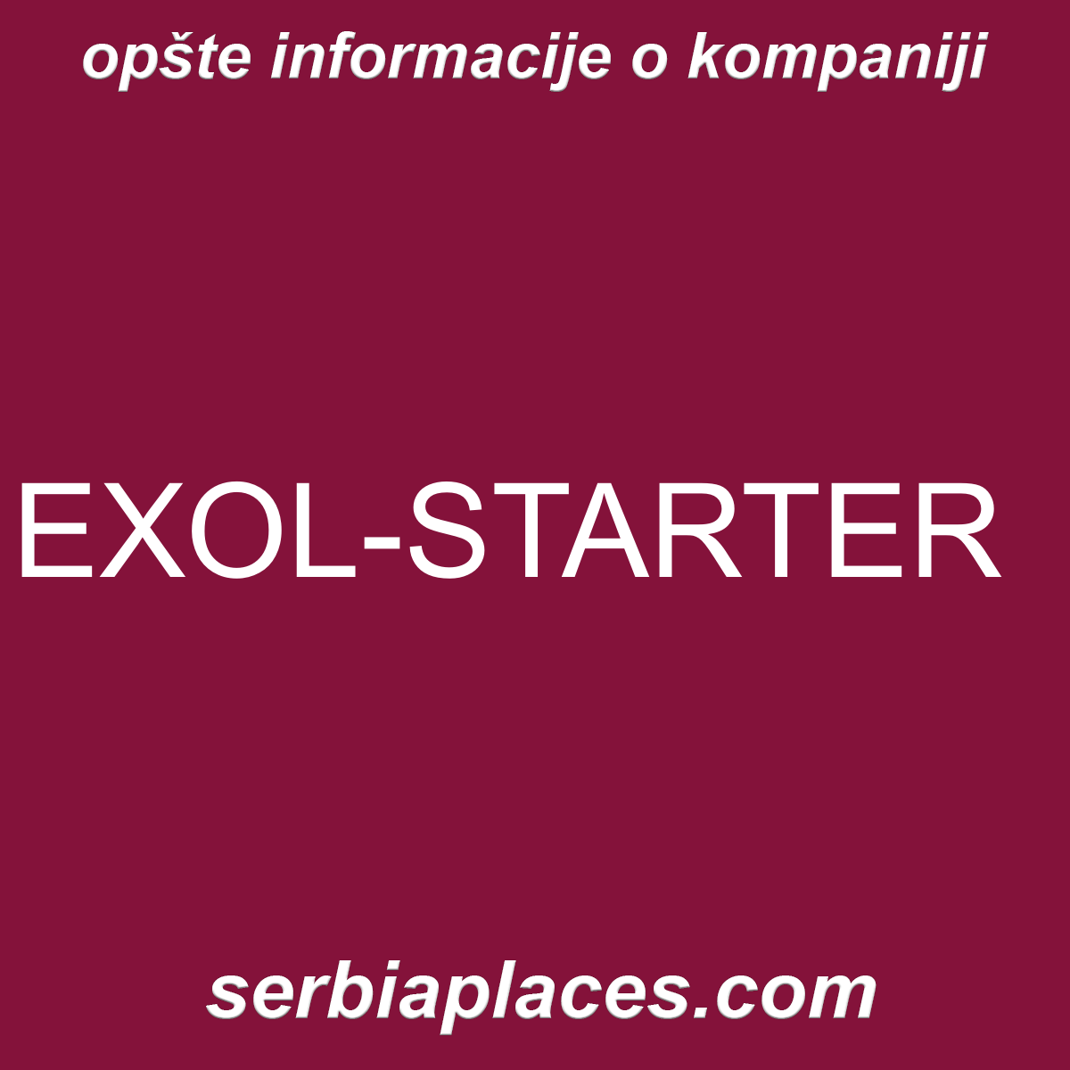 EXOL-STARTER