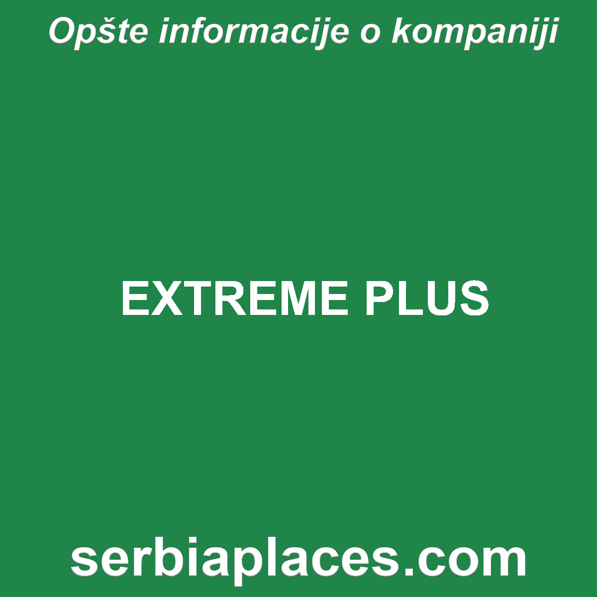EXTREME PLUS