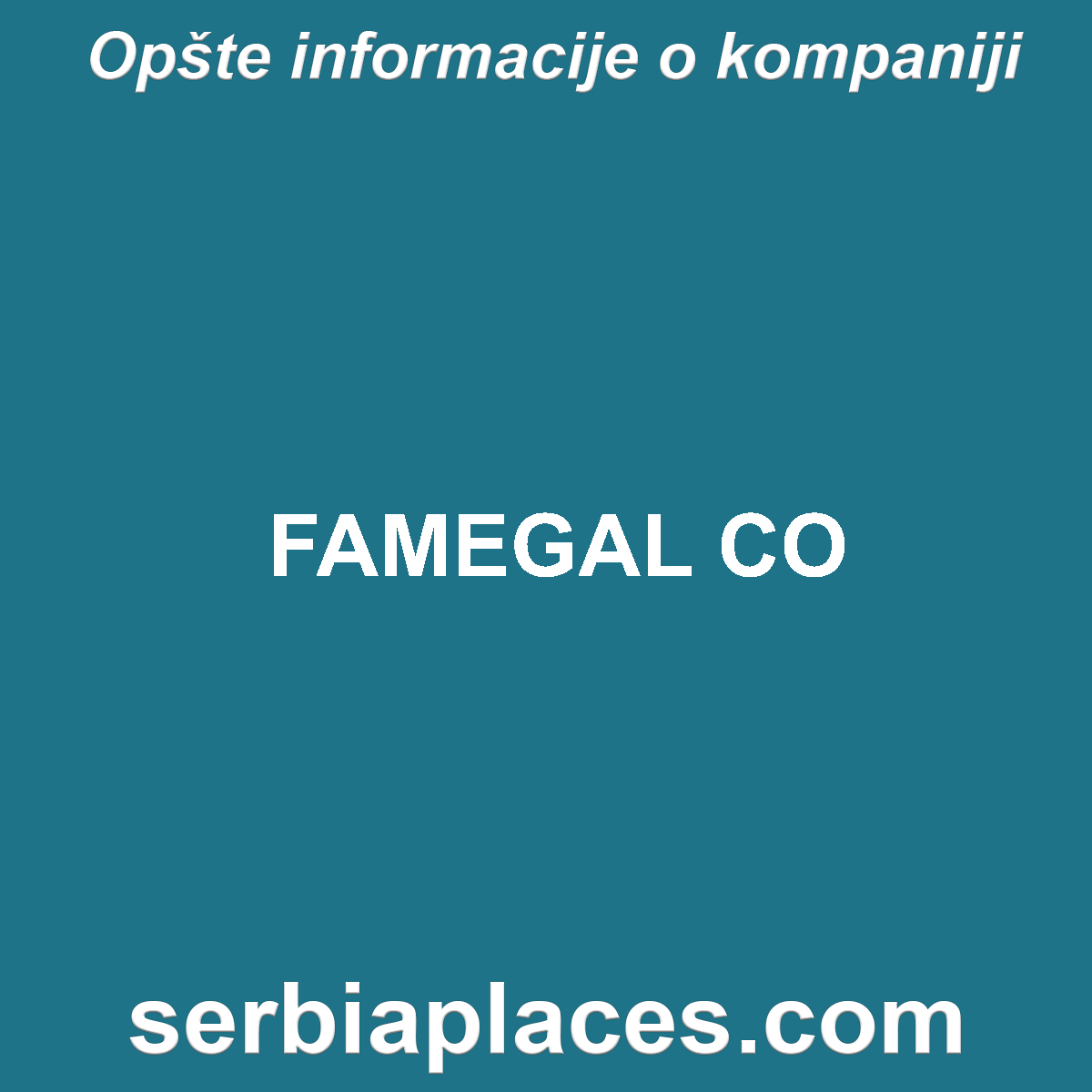 FAMEGAL CO