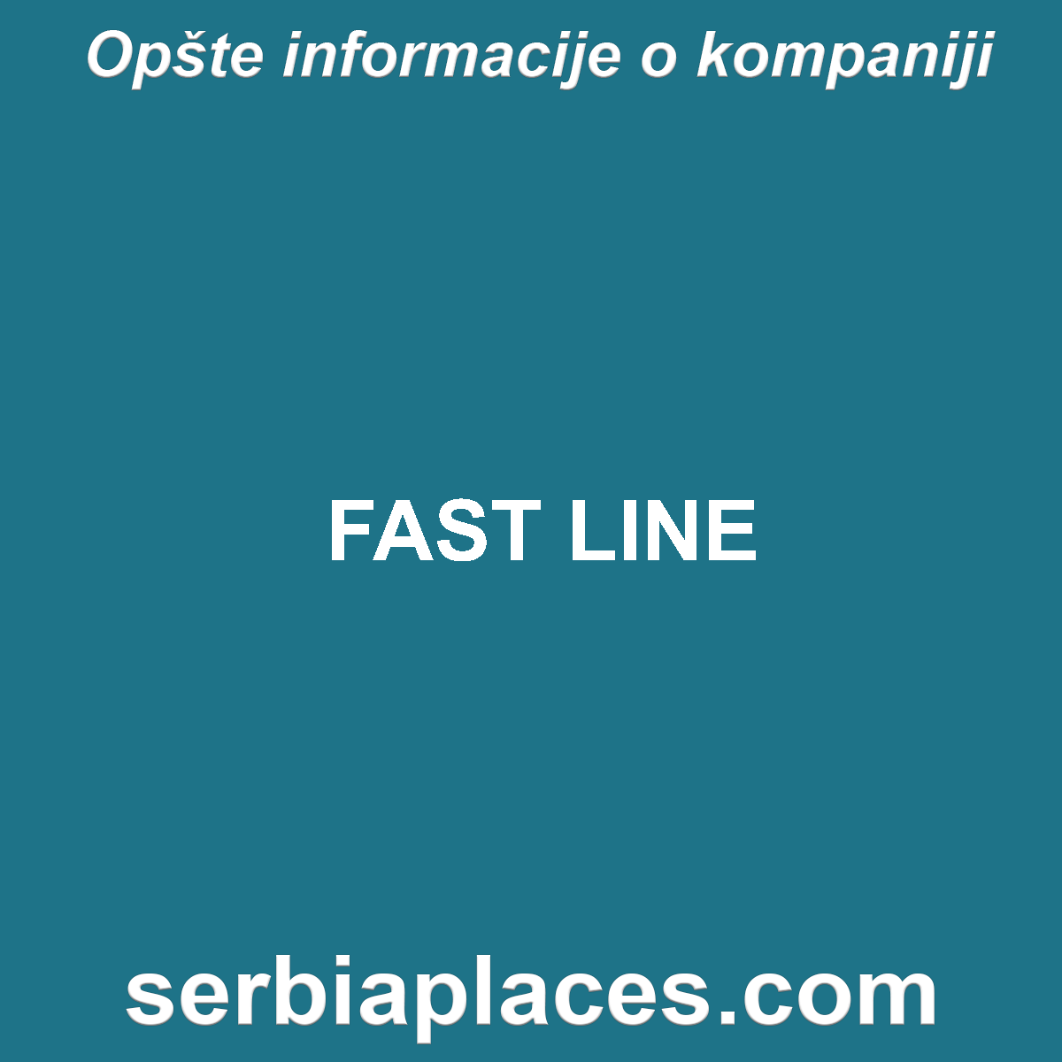 FAST LINE