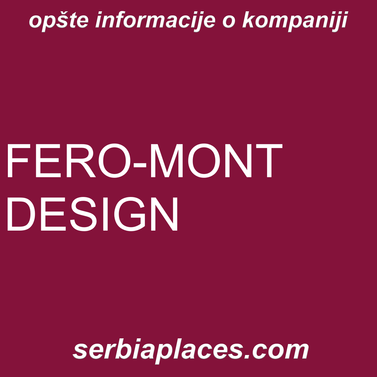 FERO-MONT DESIGN