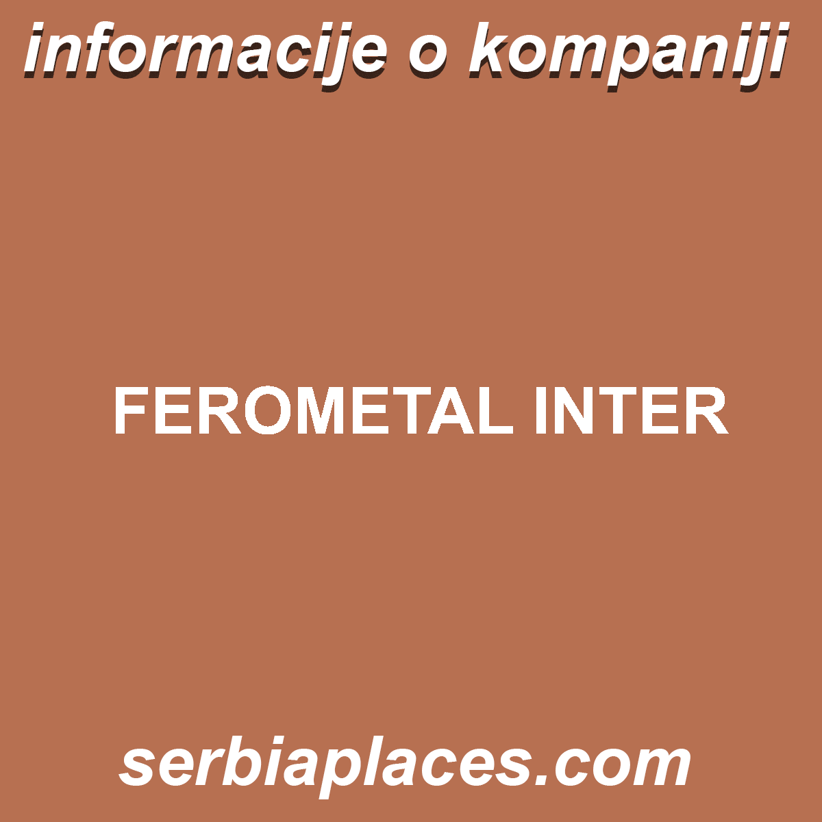 FEROMETAL INTER