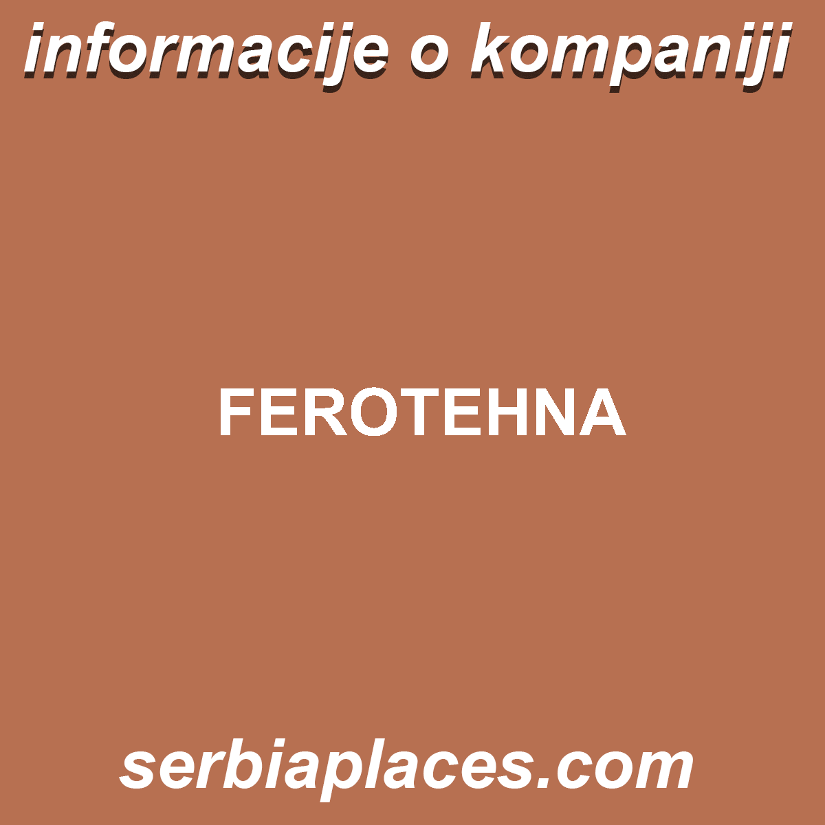 FEROTEHNA