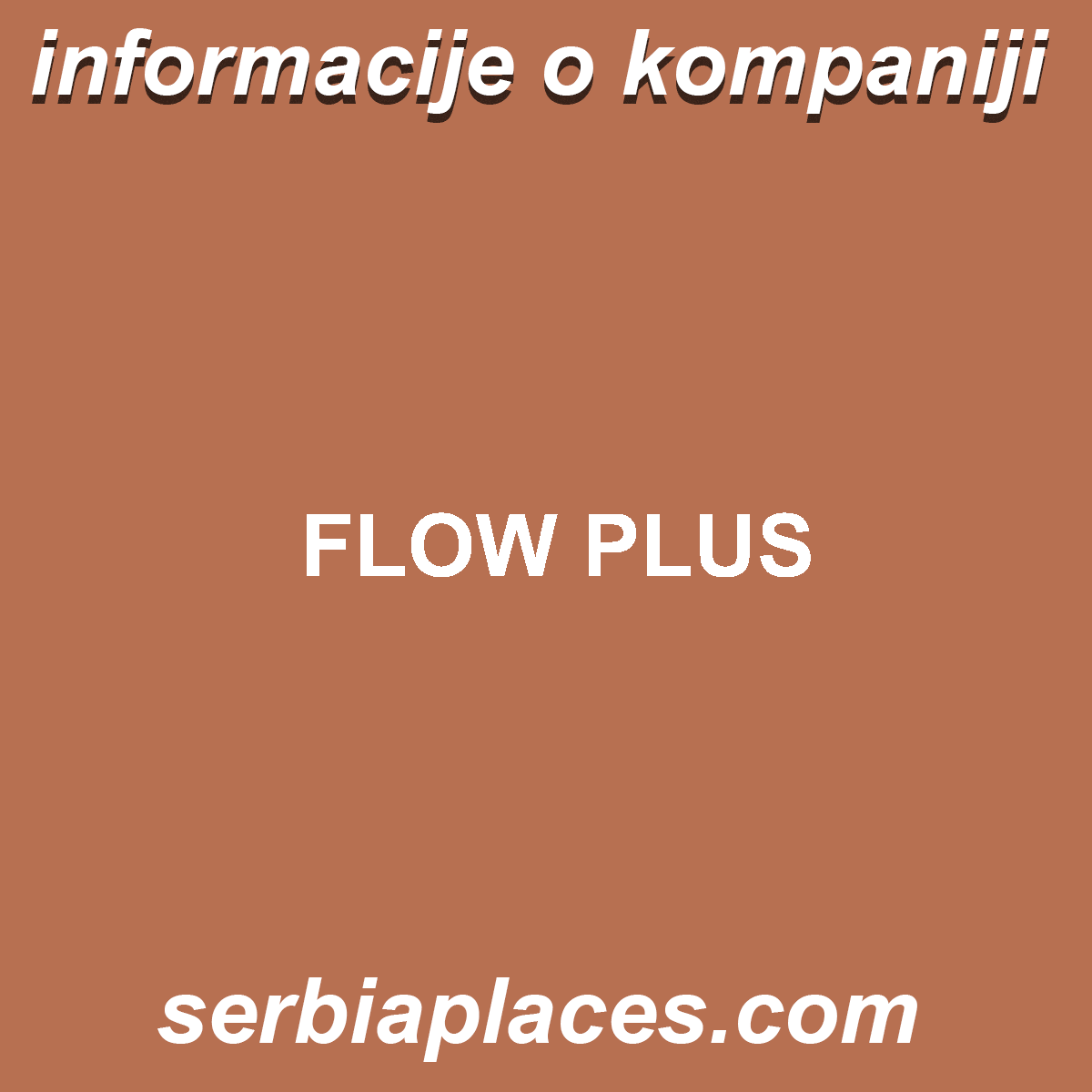 FLOW PLUS