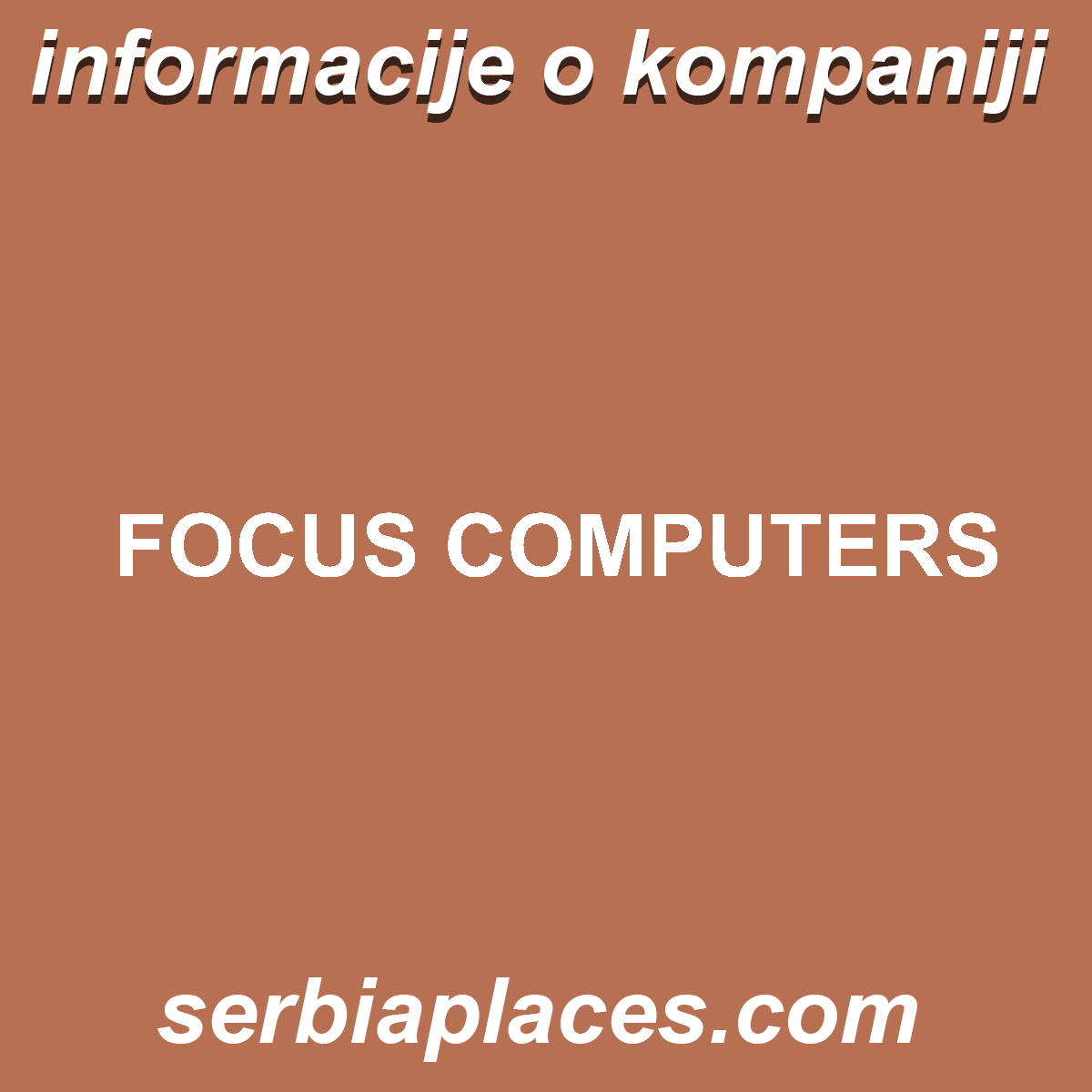 FOCUS COMPUTERS