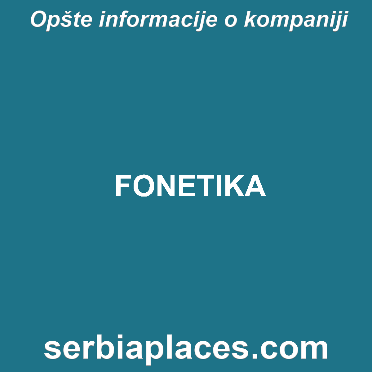 FONETIKA