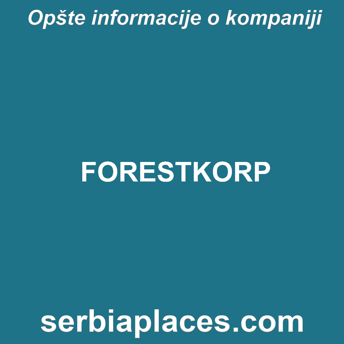 FORESTKORP