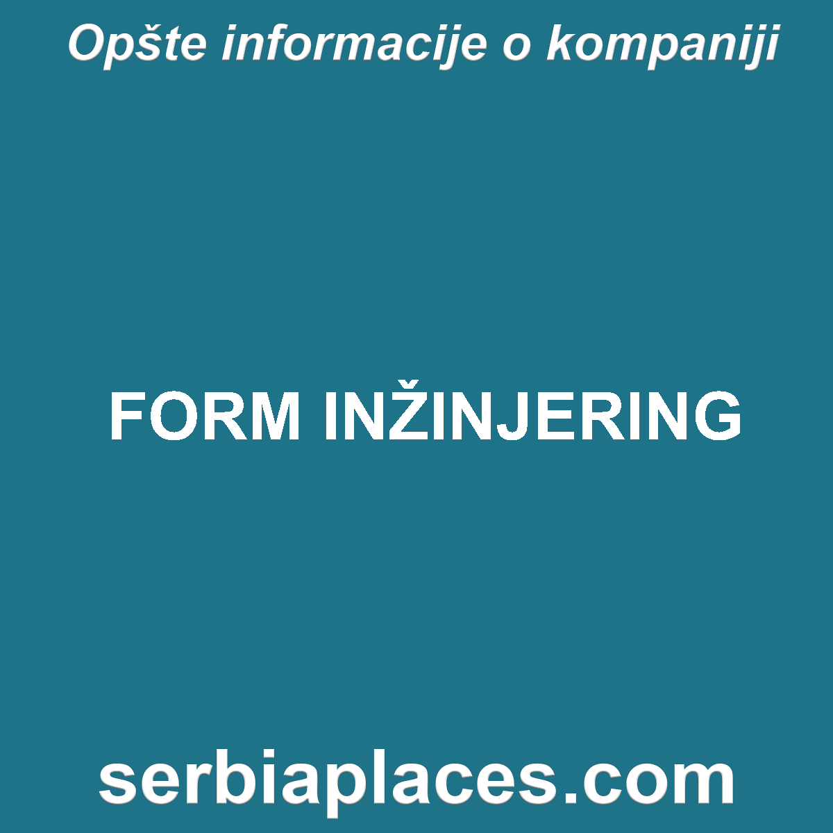 FORM INŽINJERING