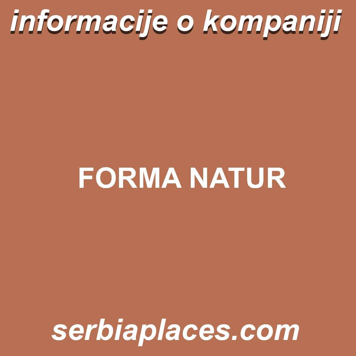 FORMA NATUR