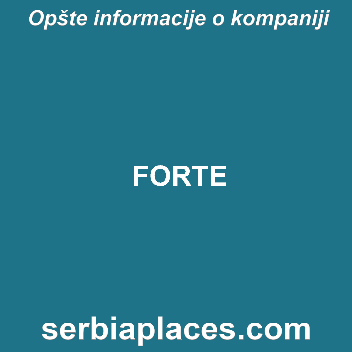 FORTE