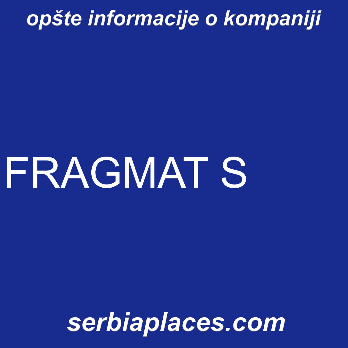 FRAGMAT S