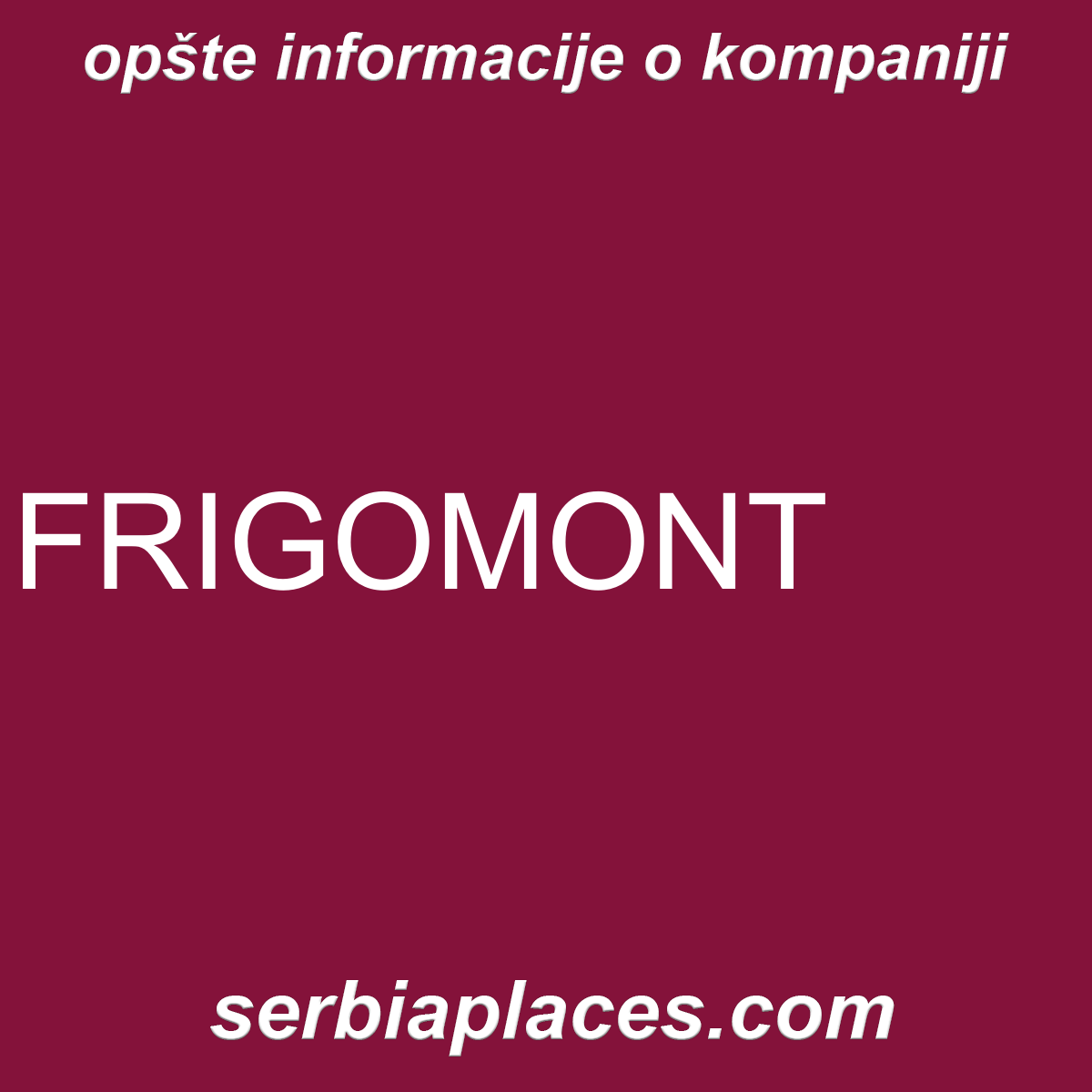 FRIGOMONT