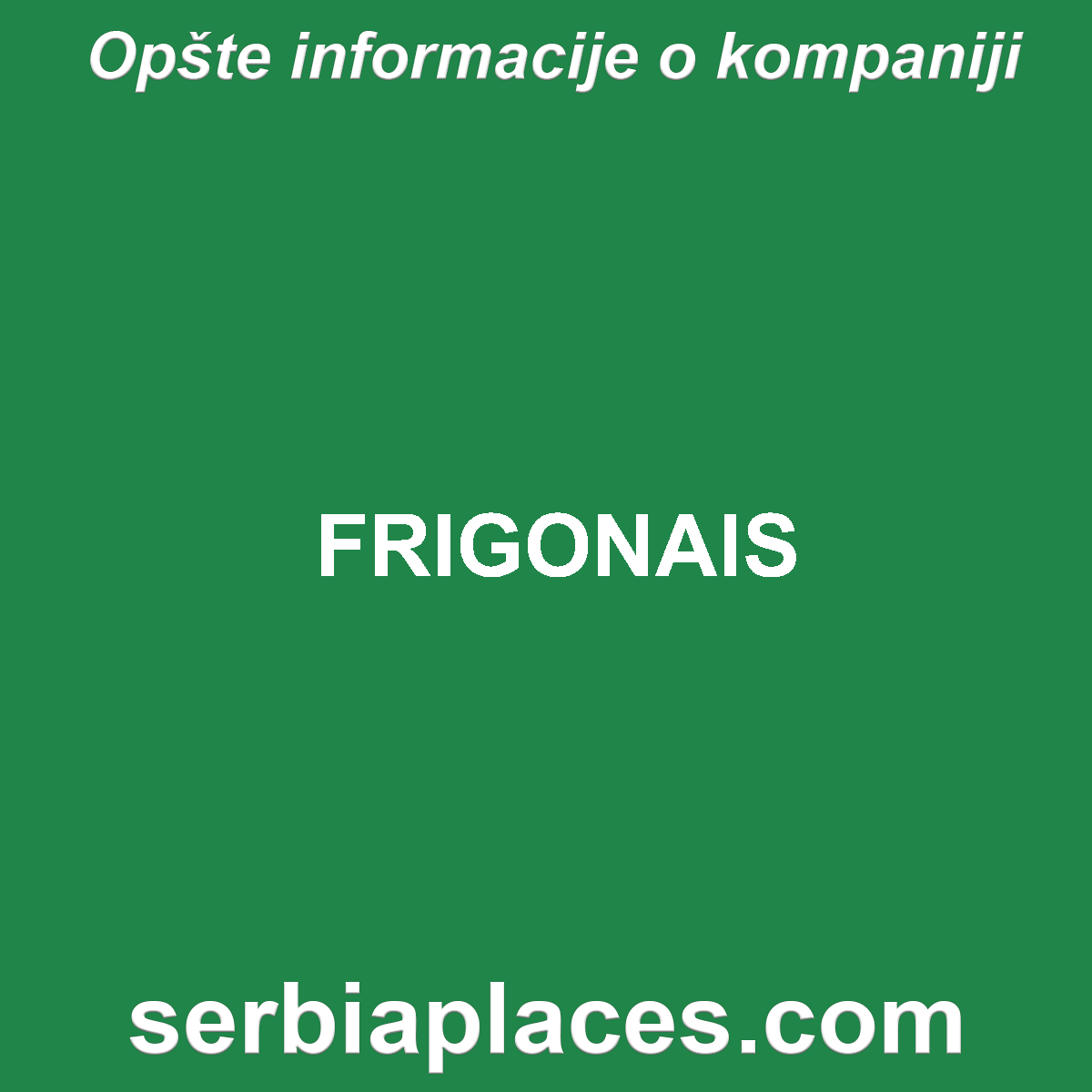 FRIGONAIS