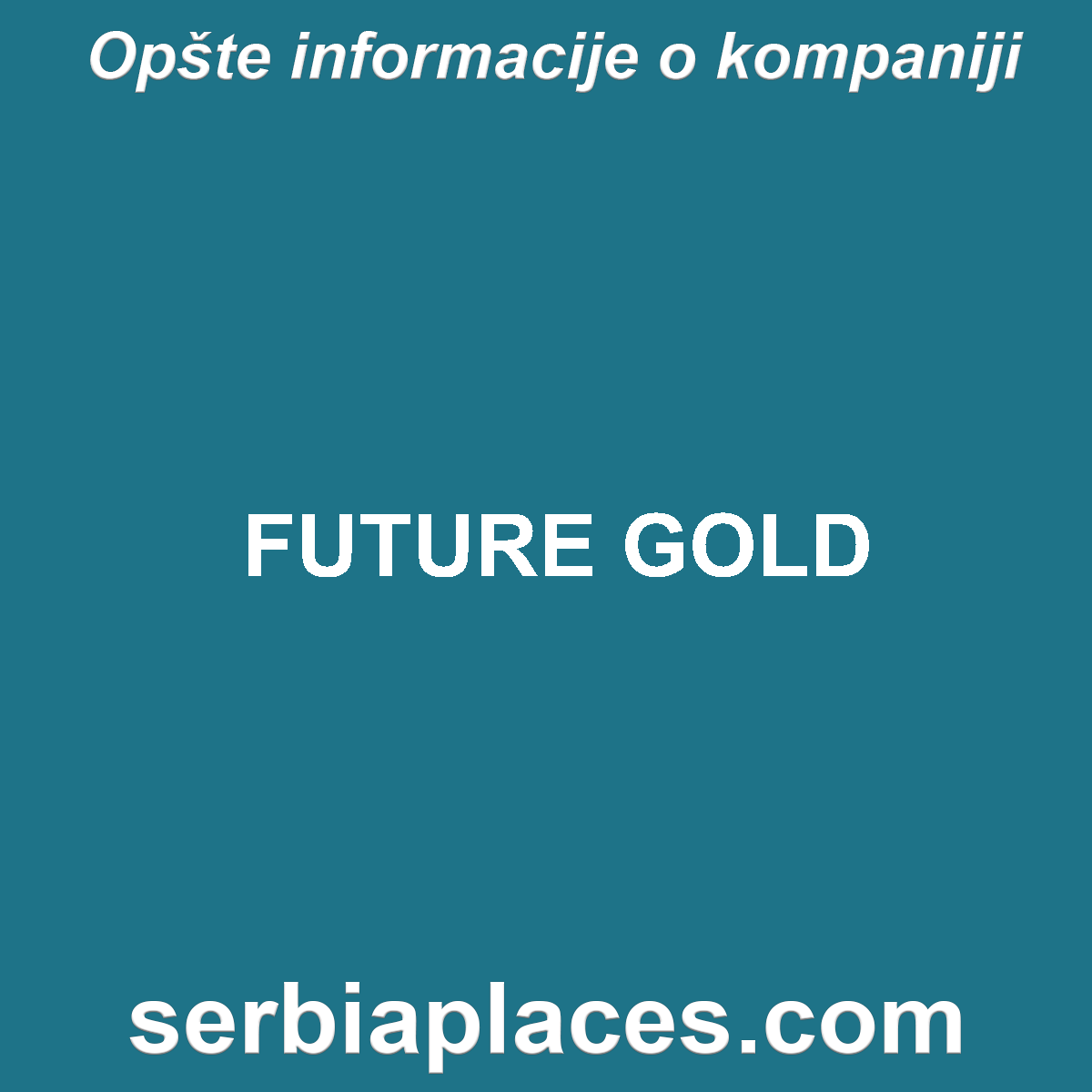 FUTURE GOLD