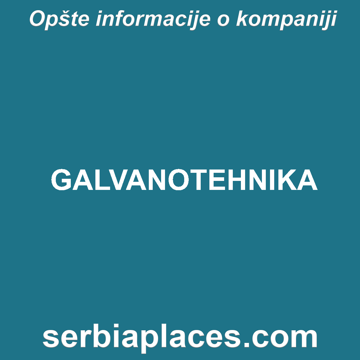 GALVANOTEHNIKA