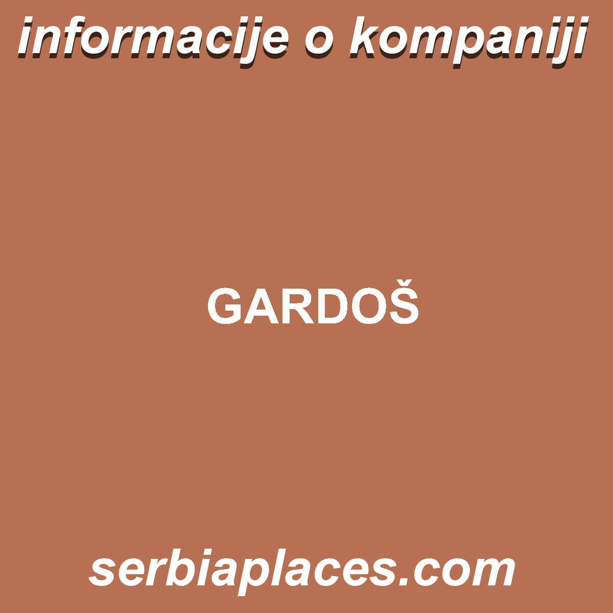 GARDOŠ