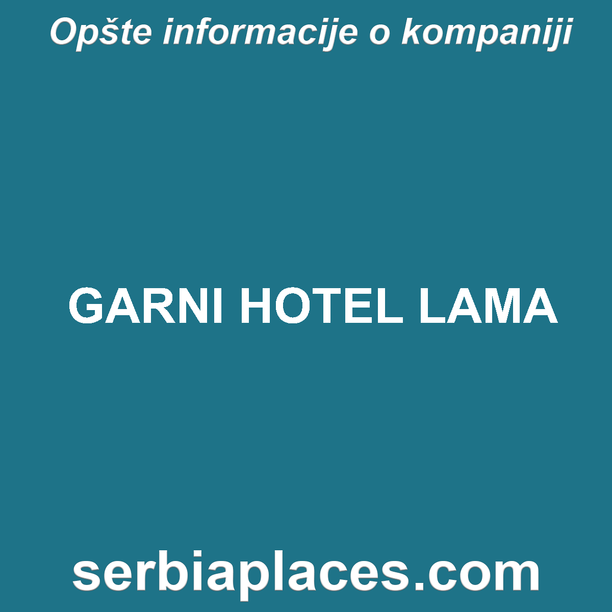 GARNI HOTEL LAMA