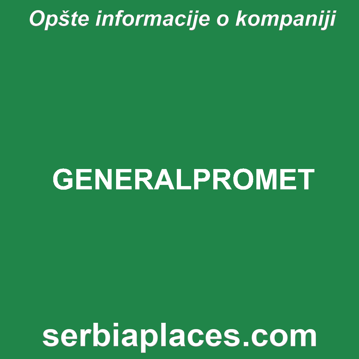 GENERALPROMET
