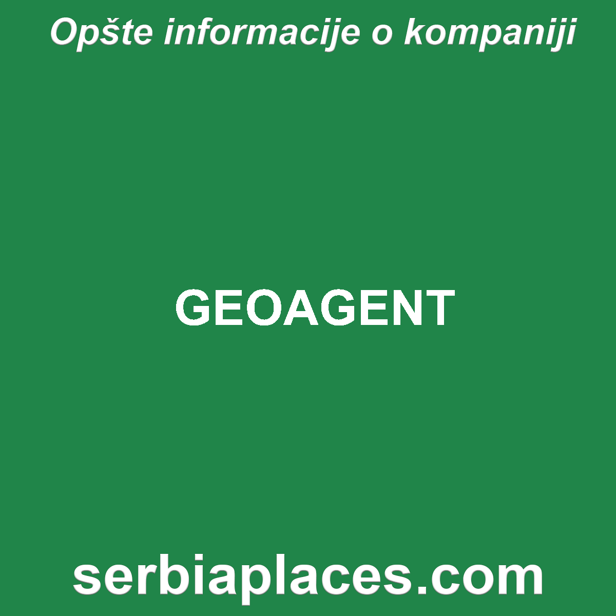 GEOAGENT