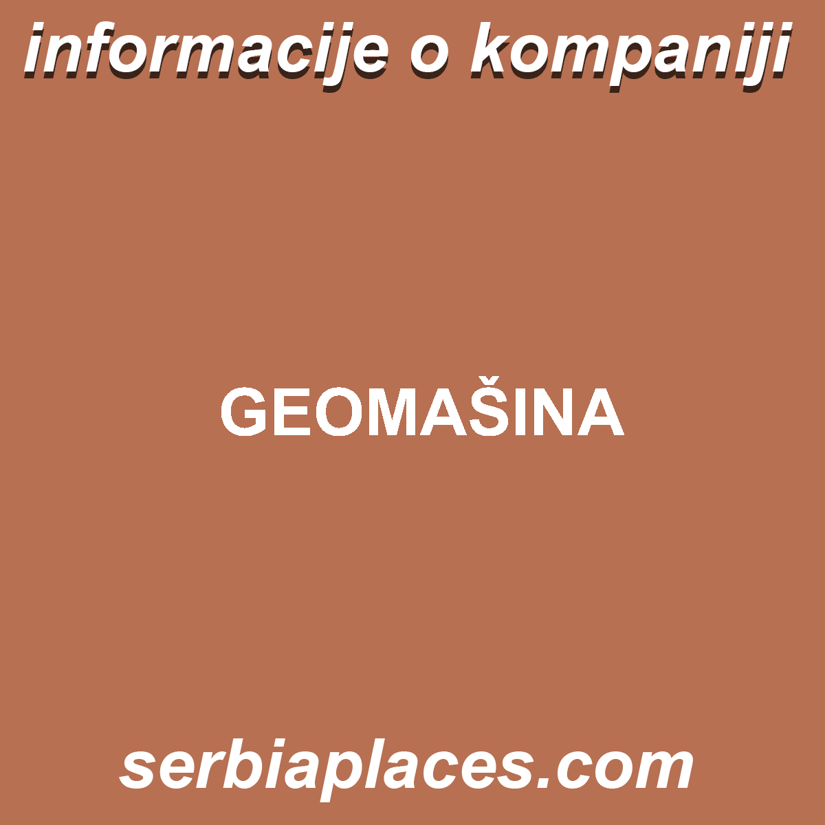 GEOMAŠINA