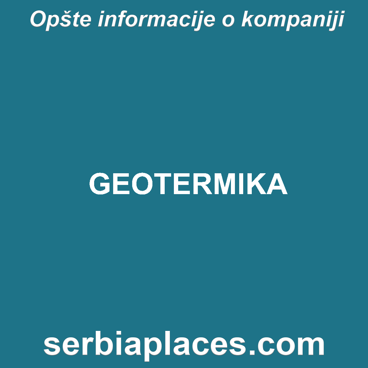 GEOTERMIKA