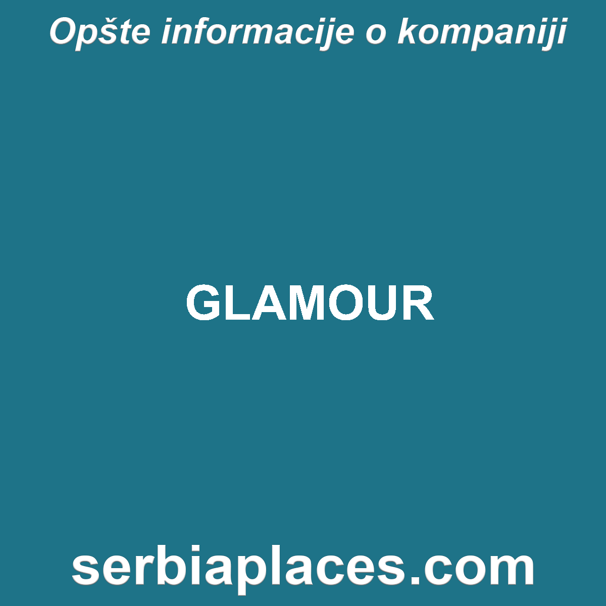 GLAMOUR