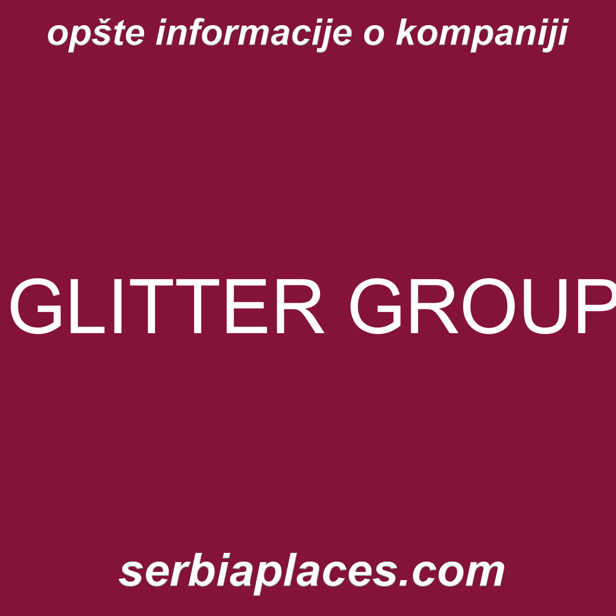 GLITTER GROUP