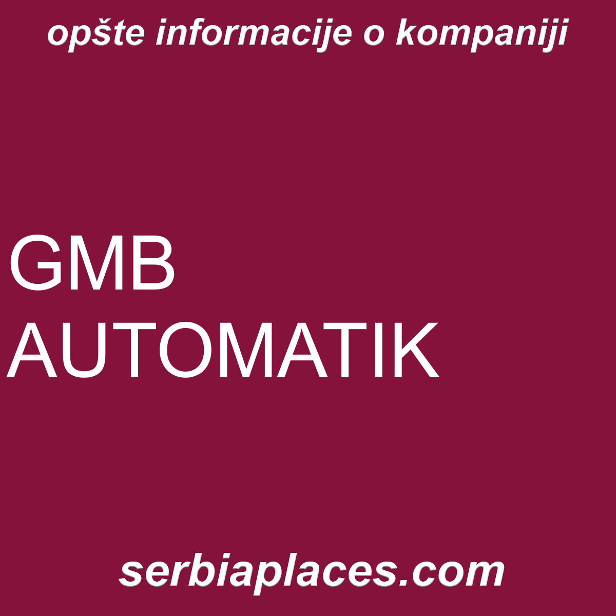 GMB AUTOMATIK