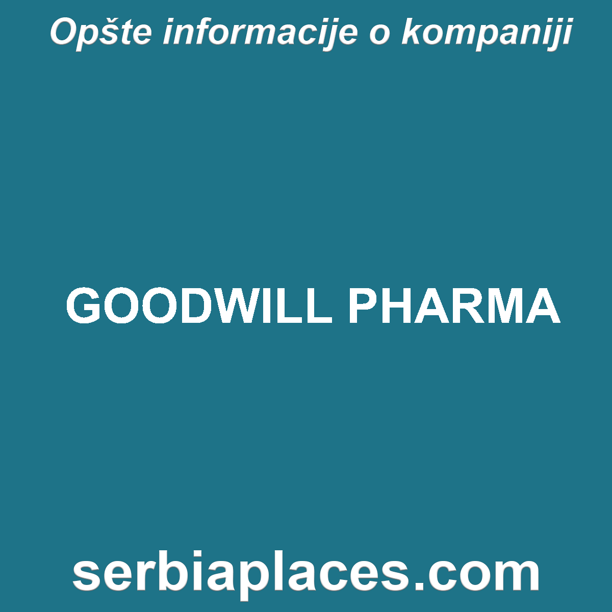 GOODWILL PHARMA